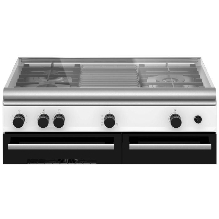 Electrolux ECG930W Freestanding Cooker With Gas Hob 90cm and 62L Gas Oven | TBM Online