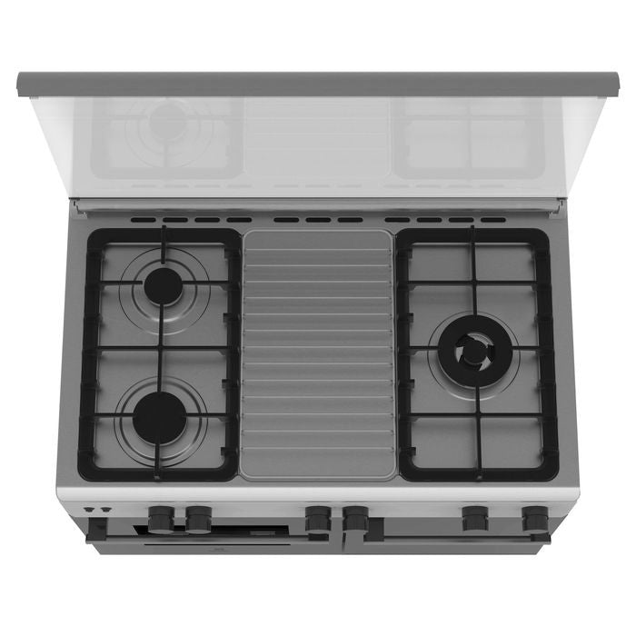 Electrolux ECG932W Freestanding Cooker With Gas Hob 90cm and 62L Electric Oven | TBM Online