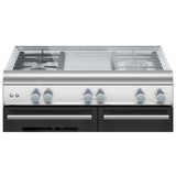 Electrolux ECM932X Freestanding Cooker With Gas Hob 90cm and Electric Oven 62L | TBM Online