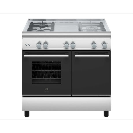 Electrolux ECM932X Freestanding Cooker With Gas Hob 90cm and Electric Oven 62L | TBM Online