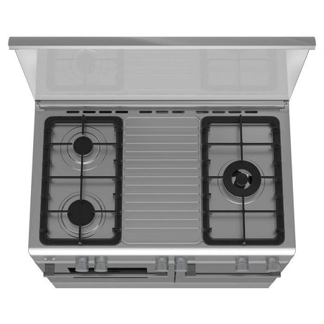 Electrolux ECM932X Freestanding Cooker With Gas Hob 90cm and Electric Oven 62L | TBM Online