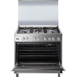 Electrolux EKM9689X Freestanding Gas Cooker Electric Oven 130.0L | TBM Online