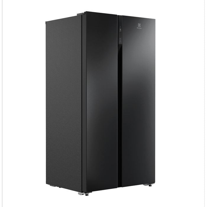 Electrolux ESE6200B - B Side By Side Fridge 700 Series 624L Matt Black | TBM Online