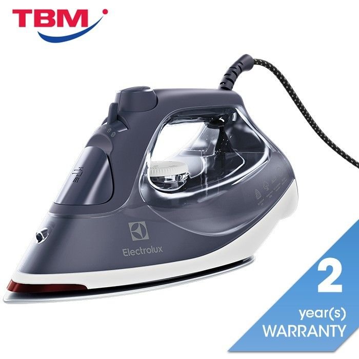 Electrolux E6SI3 - 61NW Steam Iron 2400W Ceramic Sole Plate 5 Steam Setting 4 Heat Function | TBM Online