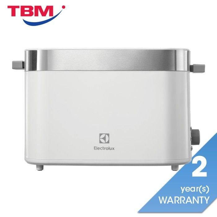 Electrolux E2TS1 - 100W Toaster 2 Slice With Cover White | TBM Online