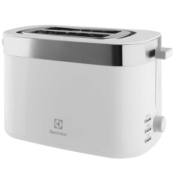 Electrolux E2TS1 - 100W Toaster 2 Slice With Cover White | TBM Online