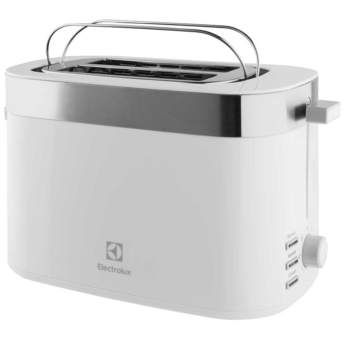 Electrolux E2TS1 - 100W Toaster 2 Slice With Cover White | TBM Online