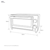 Electrolux EOT0908X Electric Oven Toaster 9.0L | TBM Online