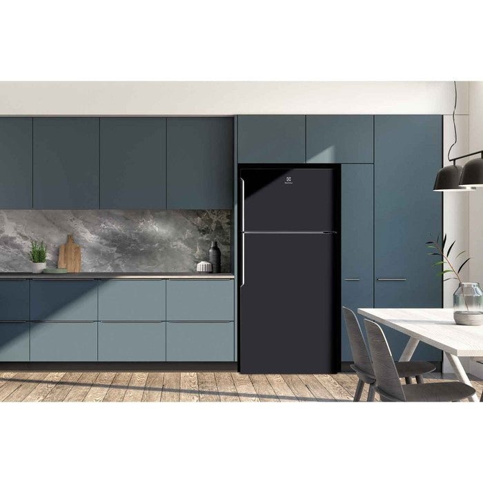 Electrolux ETB 5400B - H 2 Doors Fridge Inverter Top Mount High Gloss G536L Black | TBM Online