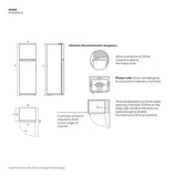 Electrolux ETM2500A - B 247L 600 Series Top Freezer Refrigerator Black | TBM Online