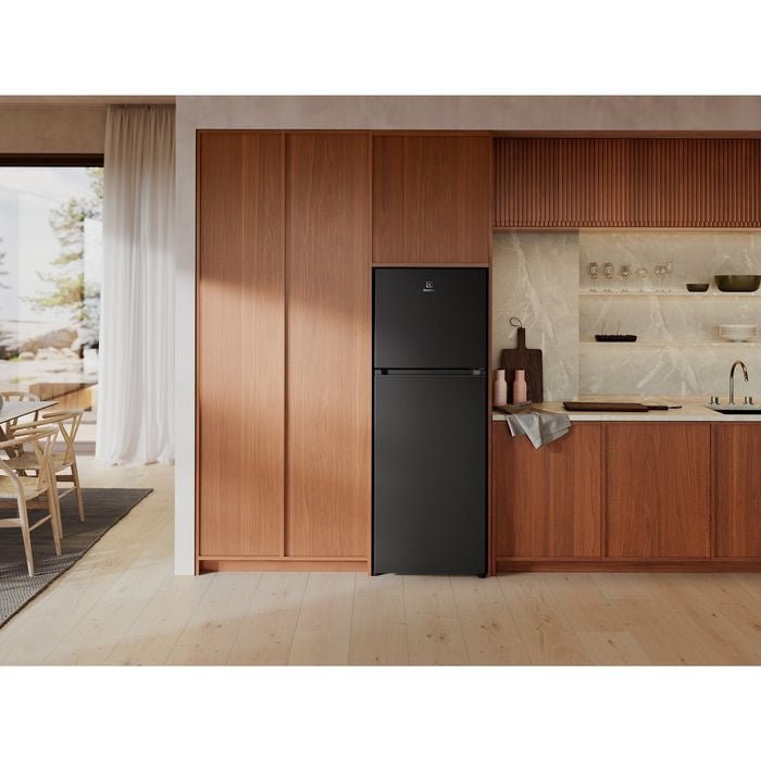 Electrolux ETM3100L - B 2 Doors Fridge N312L AI Autosense Matte Black | TBM Online