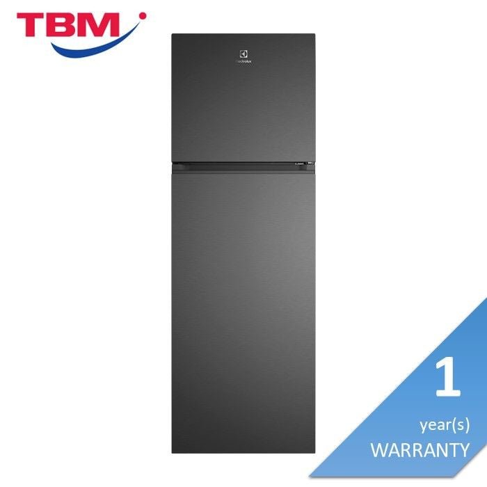 Electrolux ETM3400L - B 2 Doors Fridge Top Freezer 341L Matte Black | TBM Online