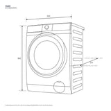 Electrolux EWW8024P3WC Front Load Washer 8.0kg Dryer 5.0kg | TBM Online