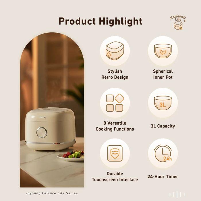 Joyoung Rice Cooker Minimalist 3.0L