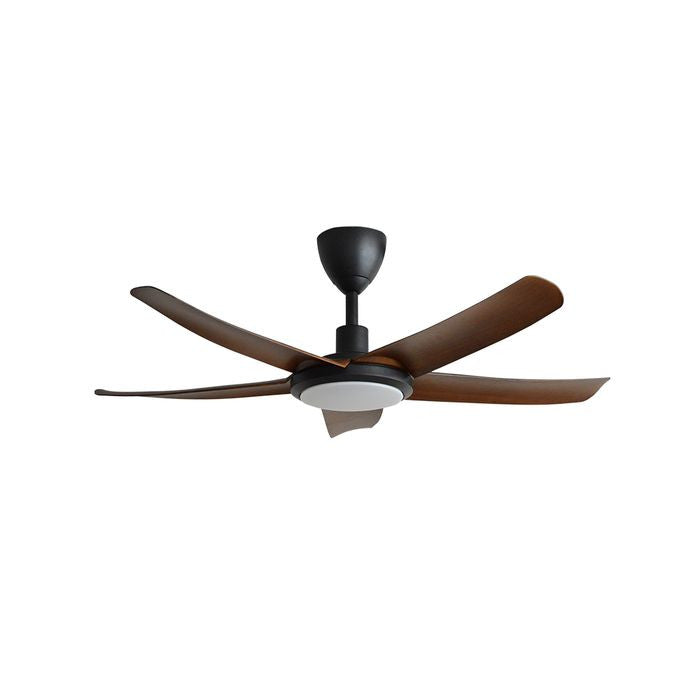 Alkova PAZION G2 5B/40 LED WALNUT/MB 40" Ceiling Fan 5 Blades LED Walnut Matt Black