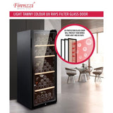 Firenzzi FWC - 3105 Wine Chiller 203L 3 Layers Anti - Condensation Tempered Glass Door | TBM Online