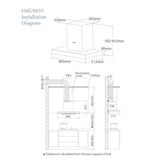 Fotile EMG9035 Chimney Hood 90cm Suction 1420M3/H | TBM Online