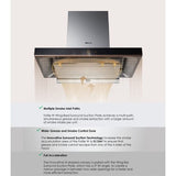 Fotile EMG9035 Chimney Hood 90cm Suction 1420M3/H | TBM Online
