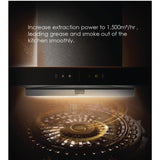 Fotile EMS9028S Cooker Hood 90cm 1500 M3/HR | TBM Online