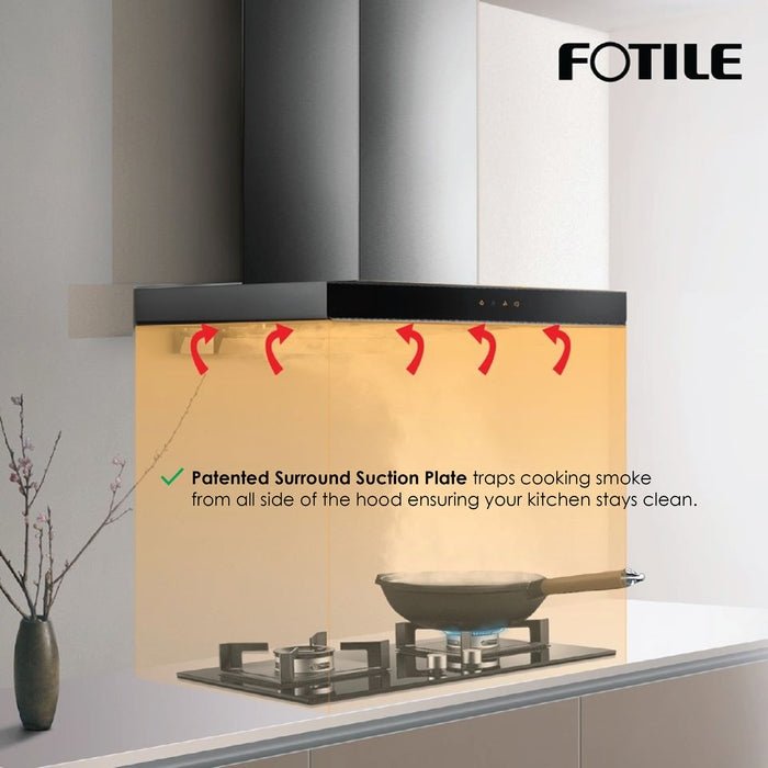 Fotile EMS9028S Cooker Hood 90cm 1500 M3/HR | TBM Online