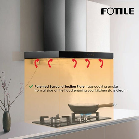 Fotile EMS9028S Cooker Hood 90cm 1500 M3/HR | TBM Online