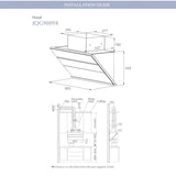 Fotile JQG9009X Chimney Hood 90CM | TBM Online