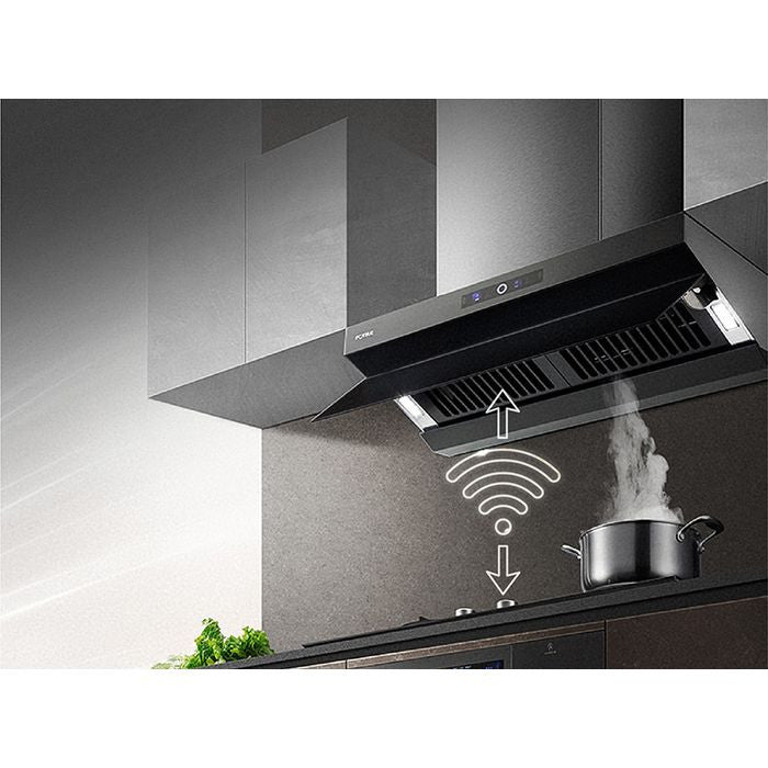 Fotile ZMG9056 Cooker Hood BLDC Inverter Black Tempered Glass Surface | TBM Online