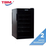 Grubel GWC - TP18BK Wine Chiller 18 Bottles, Single Temp 8'C - 18'C, Stainless Steel Shelves, Thermo Electric Type ECO TECH, LED Lights | TBM Online