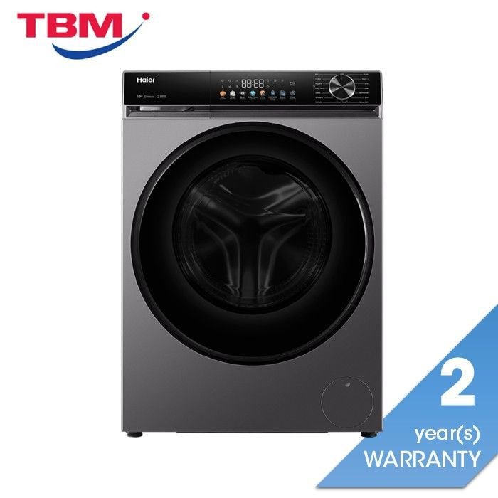 Haier HW100 - BP12357S8 10.0kg Front Load Washer Color Touch Screen | TBM Online