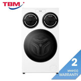 Haier HW140 - BD14697WU1 Front Load Washer 14.00 kg Inverter 3 Drums | TBM Online