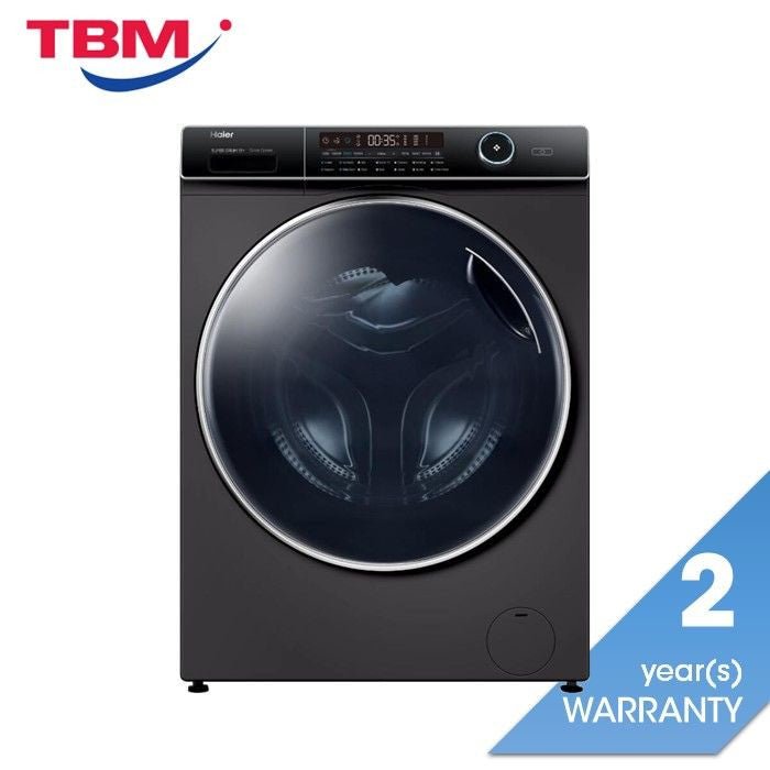 Haier HW150 - BP14986ES8 Front Load Washer 15Kg Inverter Graphite Silver | TBM Online