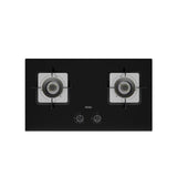 Haier HC-Q572SGB 2 Burners Gas Hob Cooktop 5.0kW | TBM Online