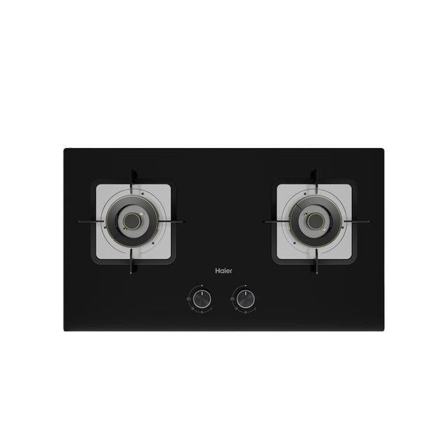 Haier HC-Q572SGB 2 Burners Gas Hob Cooktop 5.0kW | TBM Online