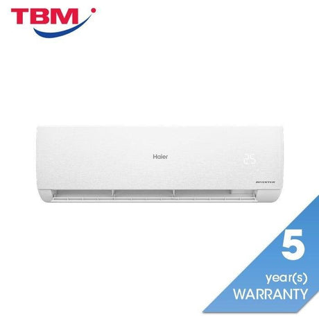 [2.5HP][Inverter] Haier Air Cond 2.5HP UV Cool AI Eco WiFi Black Fin | TBM Online