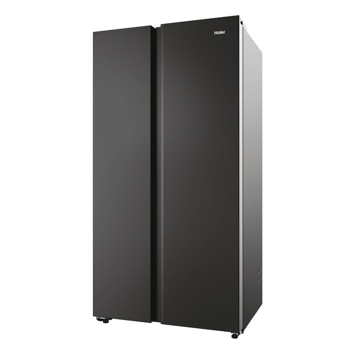 Haier HRF - 689SI(GE) Side - By - Side Fridge 630L Twin Inverter Black Matte | TBM Online