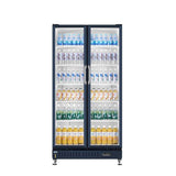 Haier Display Chiller Showcase 625L Air Cooling Technology R290A | TBM Online