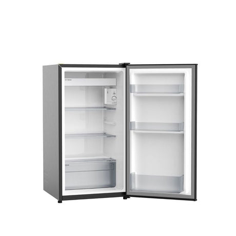 Haier HR - 128H 1 Door Fridge G128L Metal Black | TBM Online