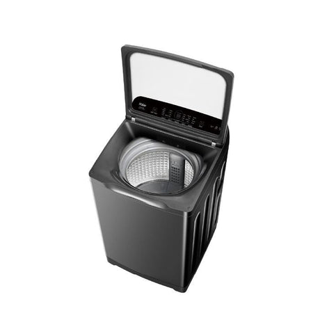 Haier HWM140 - B1678ES8 Top Load Washer 14kg DD Inverter With Motor Glass Lid, Metal Body And Rear Control Panel | TBM Online