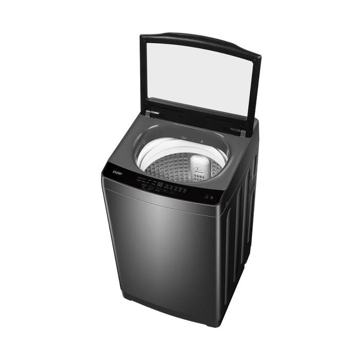 Haier HWM150 - 316S6 Top Load Washing Machine 15.0kg, Non - Inverter, Glass Lid Fully Auto, Metal Body | TBM Online