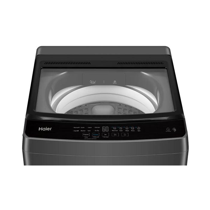 Haier HWM150 - 316S6 Top Load Washing Machine 15.0kg, Non - Inverter, Glass Lid Fully Auto, Metal Body | TBM Online