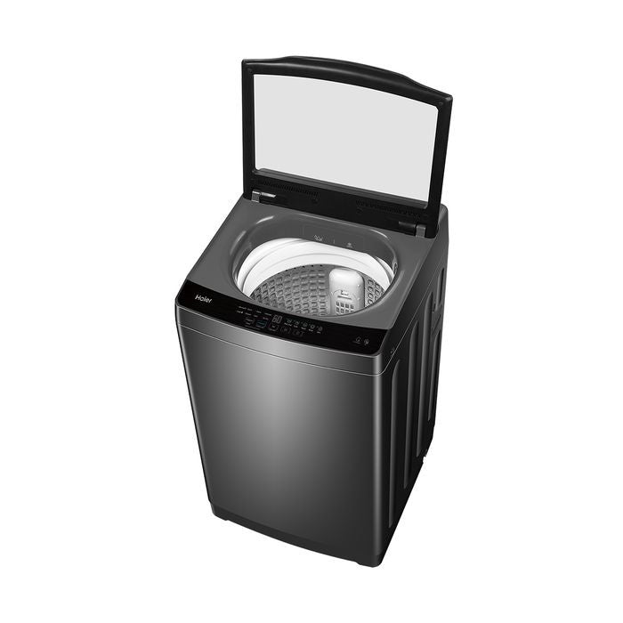 Haier HWM80 - 316S6 Top Load Washer 8.0kg Non - Inverter Glass Lid Fully Auto & Metal Body | TBM Online