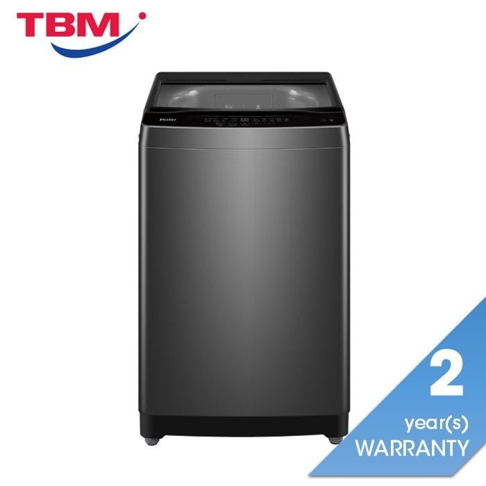Haier HWM80 - 316S6 Top Load Washer 8.0kg Non - Inverter Glass Lid Fully Auto & Metal Body | TBM Online
