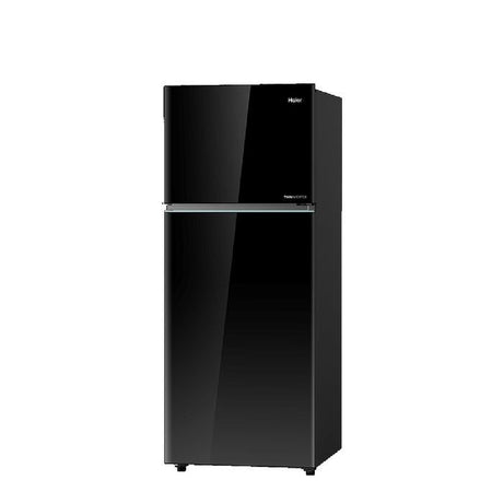 Haier HRF - IT515MG(B) 2 Door Fridge G515L Twin Inverter Glass Black | TBM Online