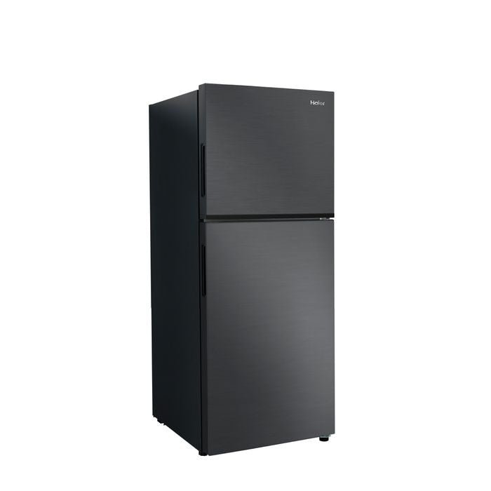 Haier HRF - T240XM(B) 2 Doors Fridge Top Freezer Non Inverter G240L Metal Black | TBM Online