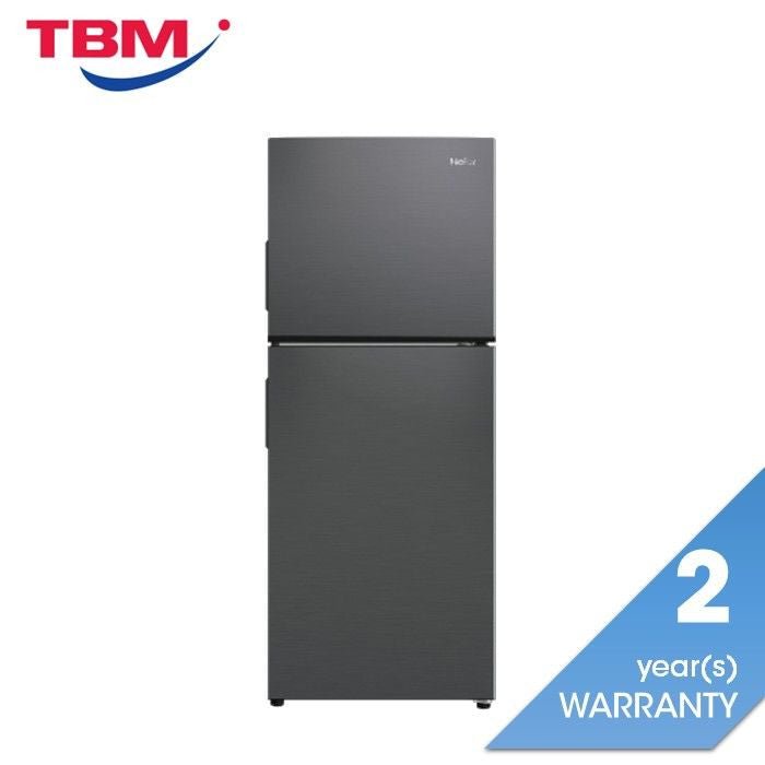 Haier HRF - T240XM(B) 2 Doors Fridge Top Freezer Non Inverter G240L Metal Black | TBM Online
