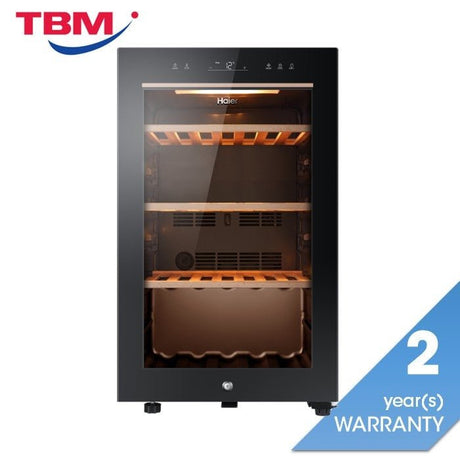 Haier HWS - 49G Wine Chiller 118L R600A Digital Touch Control Panel | TBM Online