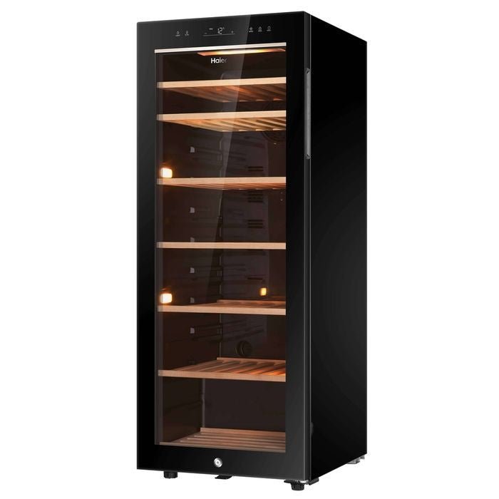 Haier HWS - 84G Wine Cellar 198L Anti - UV Glass | TBM Online