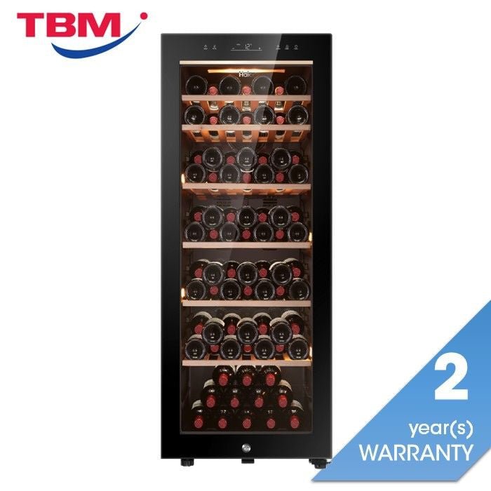 Haier HWS - 84G Wine Cellar 198L Anti - UV Glass | TBM Online