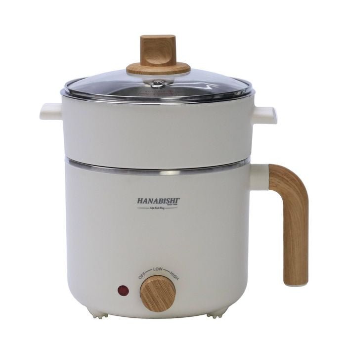 Hanabishi HA1319 Multicooker 1.2L Power 600W Stainless Steel | TBM Online