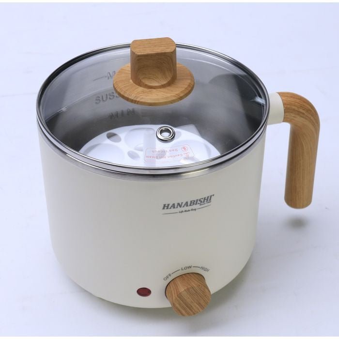 Hanabishi HA1319 Multicooker 1.2L Power 600W Stainless Steel | TBM Online